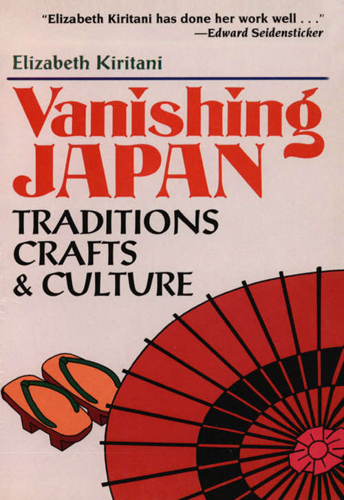 Book cover of Vanishing Japan