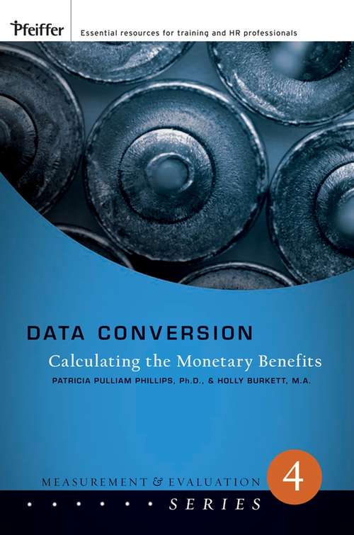 Book cover of Data Conversion: Calculating the Monetary Benefits