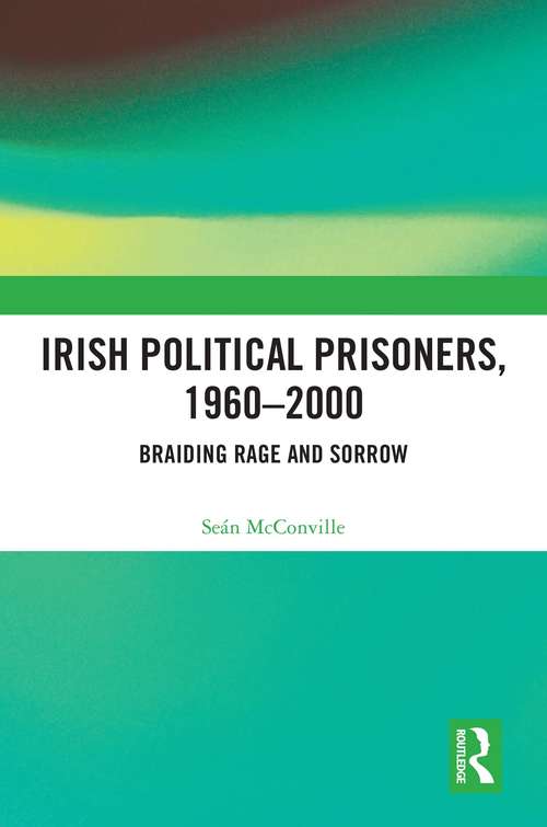 Book cover of Irish Political Prisoners 1960-2000: Braiding Rage and Sorrow