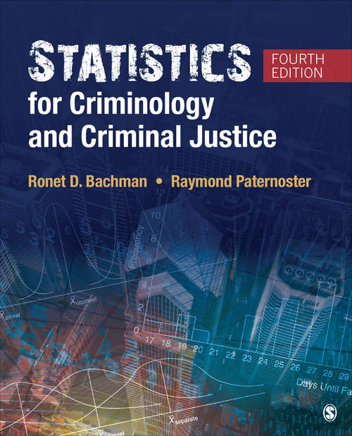 Book cover of Statistics for Criminology and Criminal Justice (Fourth Edition)