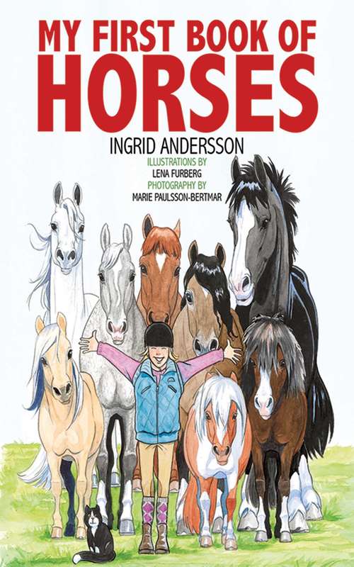 Book cover of My First Book of Horses