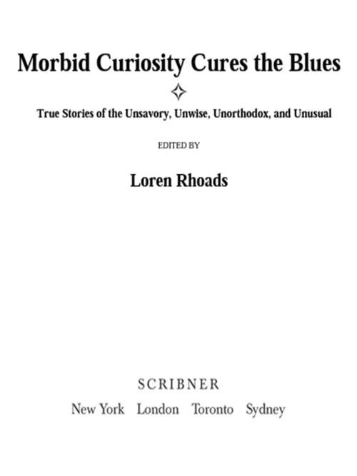 Book cover of Morbid Curiosity Cures the Blues