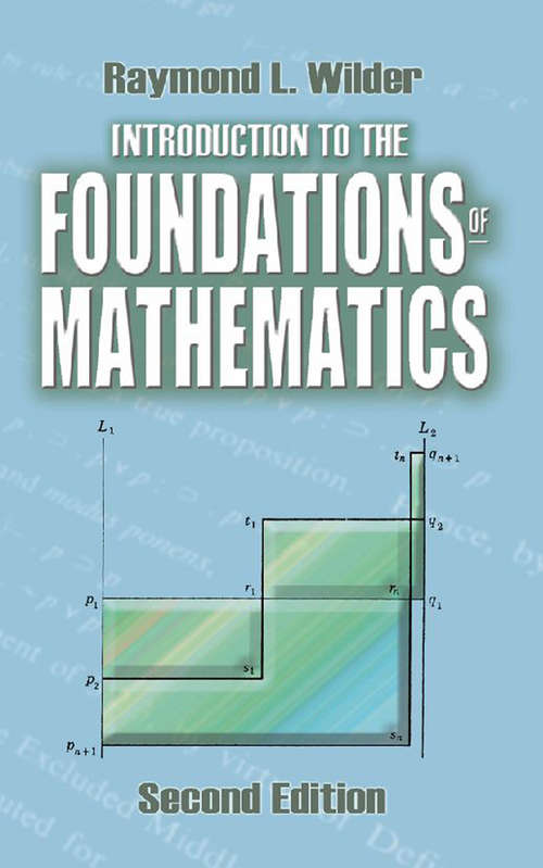 Book cover of Introduction to the Foundations of Mathematics: Second Edition (Dover Books on Mathematics)
