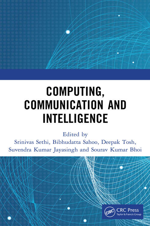 Book cover of Computing, Communication and Intelligence