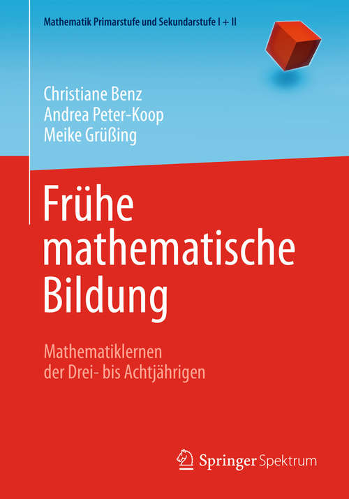Book cover of Frühe mathematische Bildung