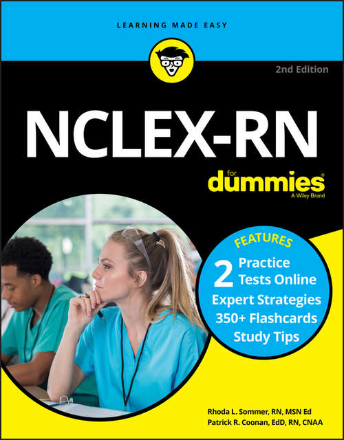 Book cover of NCLEX-RN For Dummies with Online Practice Tests (2)