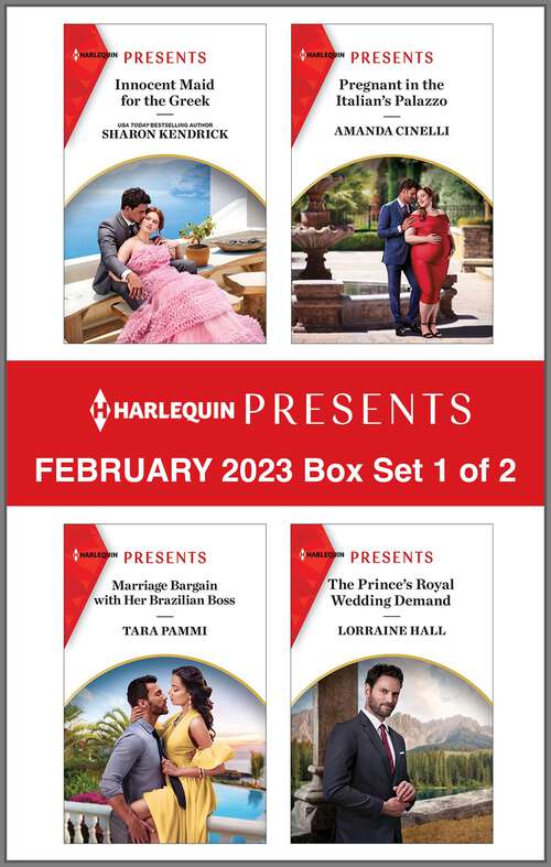 Book cover of Harlequin Presents February 2023 - Box Set 1 of 2 (Original)