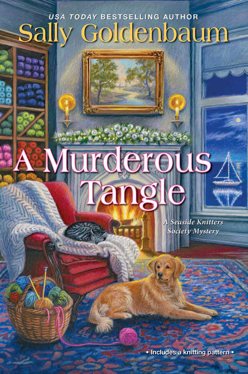 Book cover of A Murderous Tangle (Seaside Knitters Society #3)