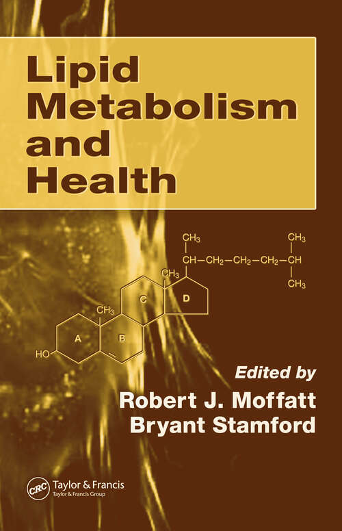 Book cover of Lipid Metabolism and Health