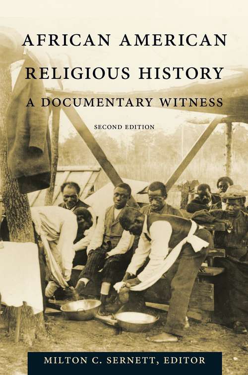 Book cover of African American Religious History: A Documentary Witness