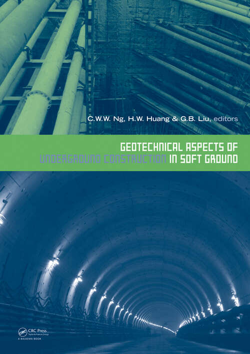 Book cover of Geotechnical Aspects of Underground Construction in Soft Ground: Proceedings of the 6th International Symposium (IS-Shanghai 2008) (1)