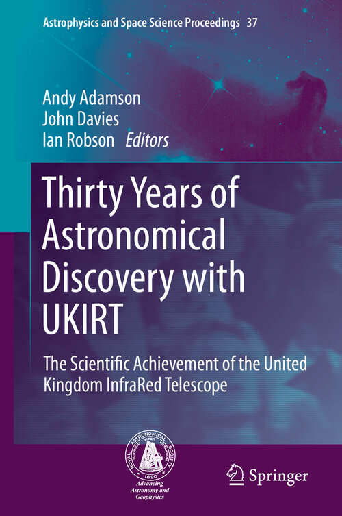 Book cover of Thirty Years of Astronomical Discovery with UKIRT