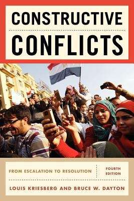 Book cover of Constructive Conflicts: From Escalation to Resolution