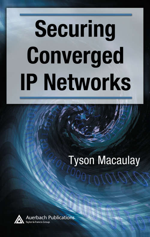 Book cover of Securing Converged IP Networks