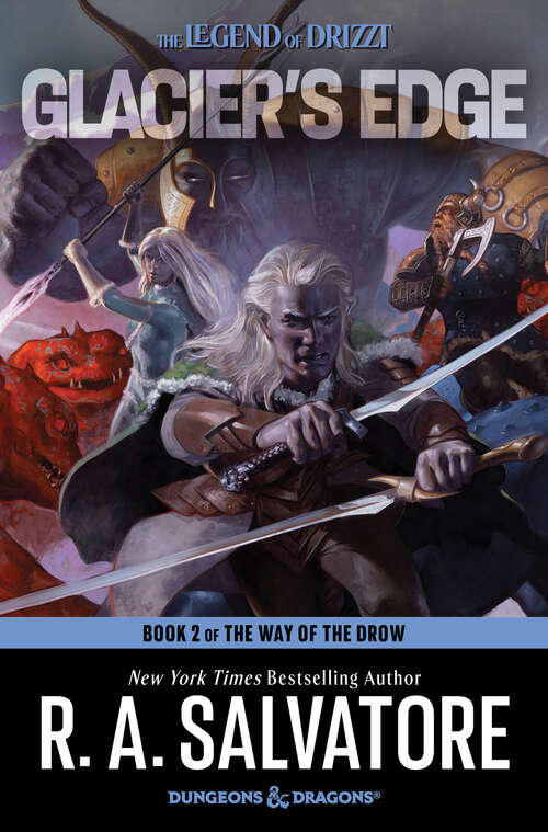 Book cover of Glacier's Edge (The Way of the Drow #2)