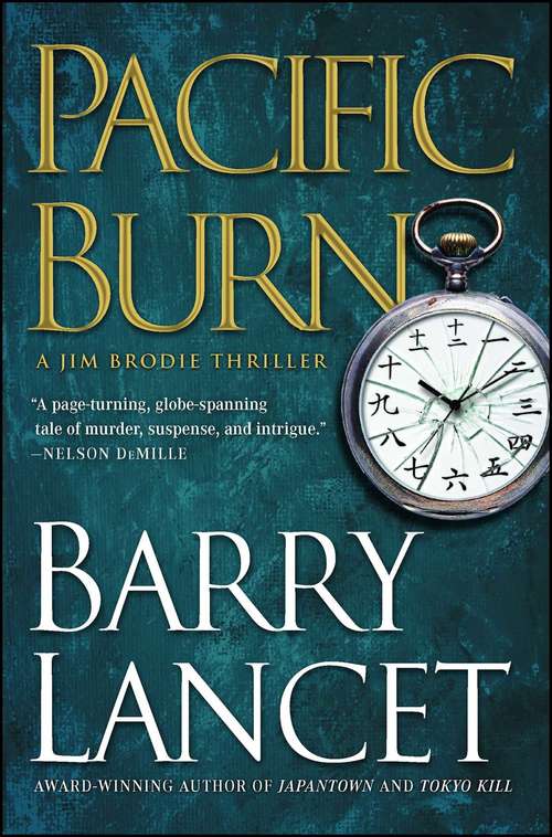 Book cover of Pacific Burn: A Thriller (A Jim Brodie Thriller #3)