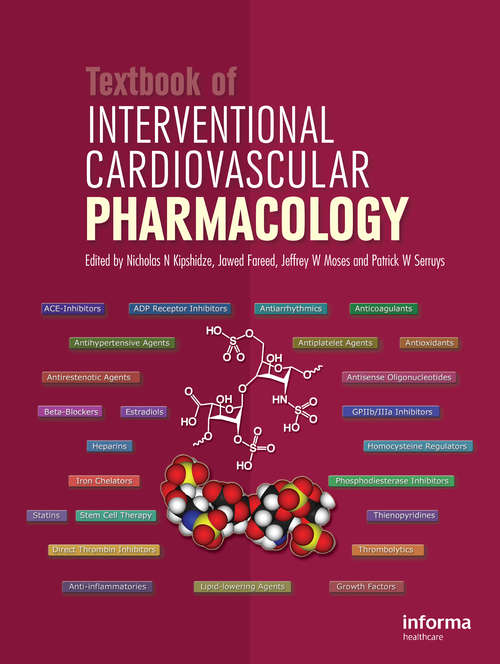 Book cover of Textbook of Interventional Cardiovascular Pharmacology