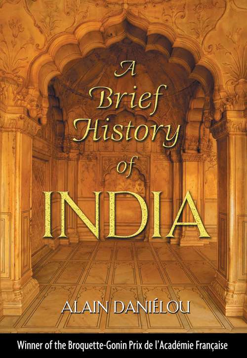 Book cover of A Brief History of India