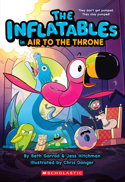 Book cover of The Inflatables in Air to the Throne (The Inflatables)