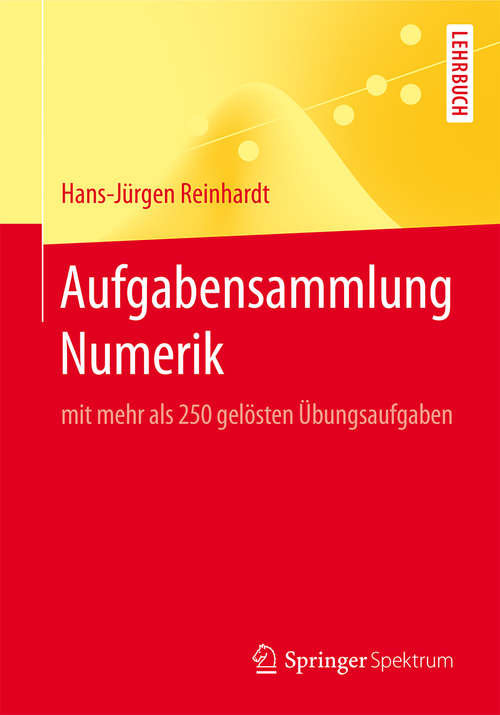 Book cover of Aufgabensammlung Numerik