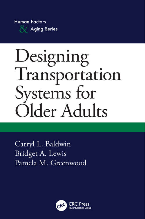 Book cover of Designing Transportation Systems for Older Adults