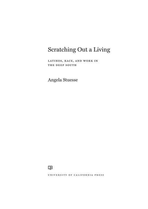 Book cover of Scratching Out a Living