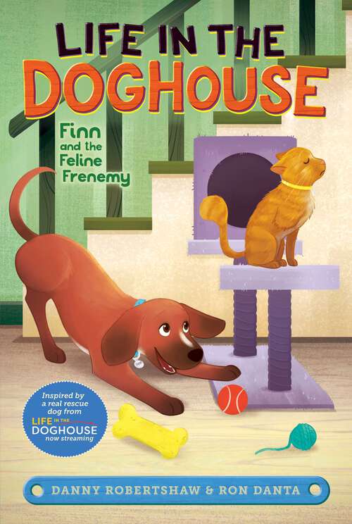 Book cover of Finn and the Feline Frenemy (Life in the Doghouse)