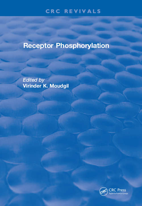 Book cover of Receptor Phosphorylation