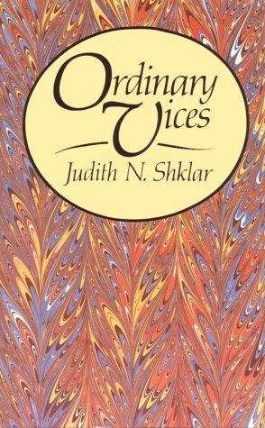 Book cover of Ordinary Vices