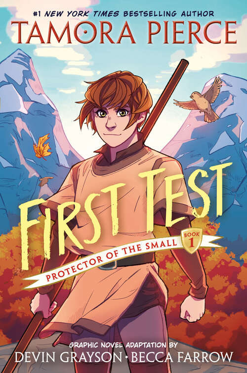 Book cover of First Test Graphic Novel: (A Graphic Novel) (Protector of the Small #1)