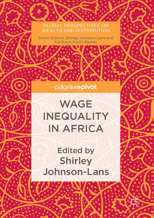 Book cover of Wage Inequality in Africa