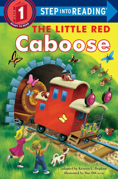 Book cover of The Little Red Caboose (Step into Reading)