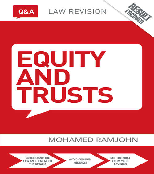 Book cover of Q&A Equity & Trusts (9) (Questions and Answers)