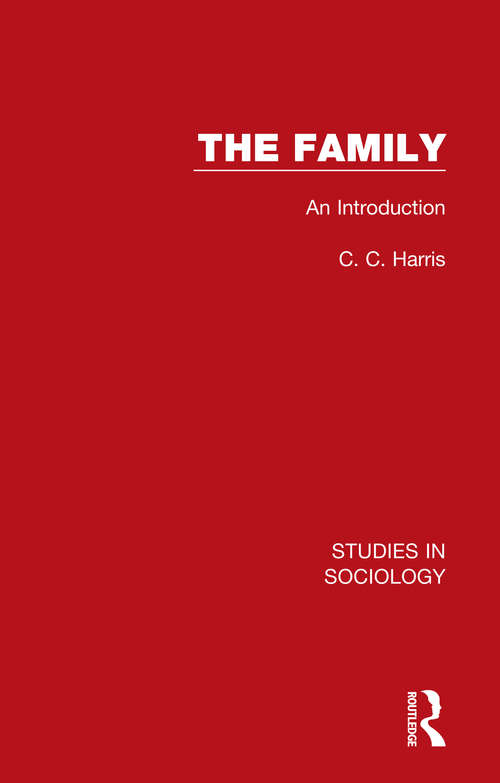 Book cover of The Family: An Introduction (Studies in Sociology)