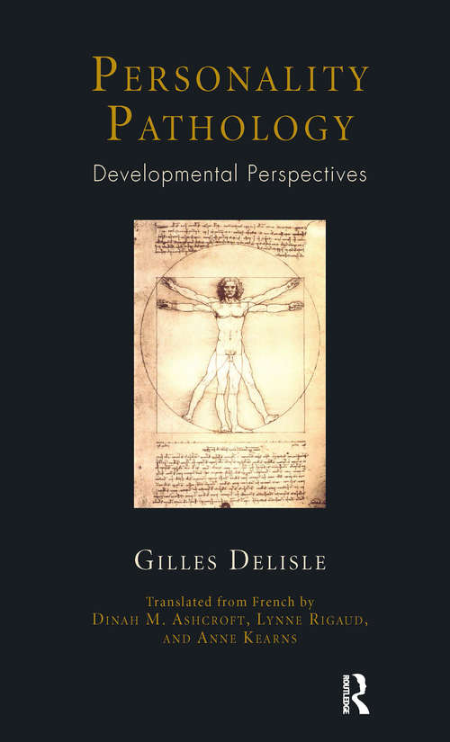 Book cover of Personality Pathology: Developmental Perspectives