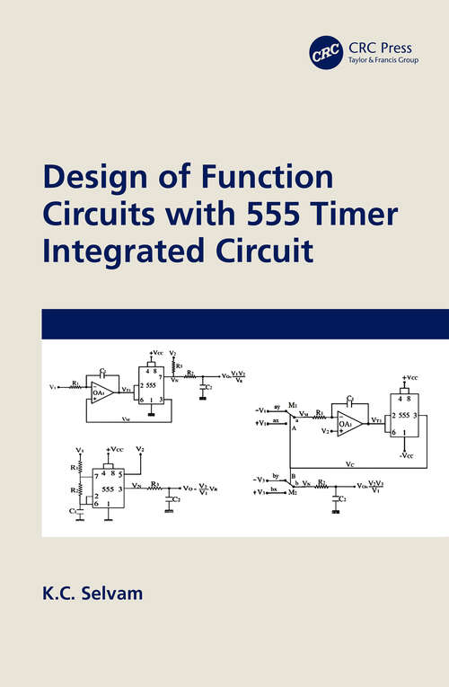 Book cover of Design of Function Circuits with 555 Timer Integrated Circuit