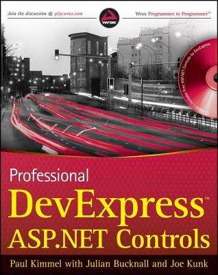 Book cover of Professional DevExpressTM ASP.NET Controls