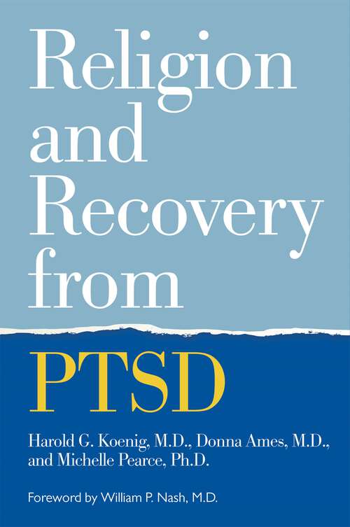 Book cover of Religion and Recovery from PTSD