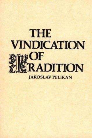 Book cover of The Vindication Of Tradition