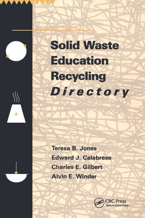 Book cover of Solid Waste Education Recycling Directory