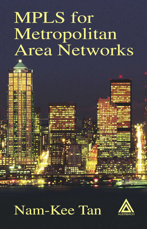 Book cover of MPLS for Metropolitan Area Networks