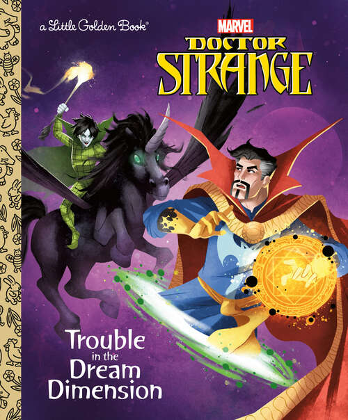 Book cover of Trouble in the Dream Dimension (Little Golden Book)