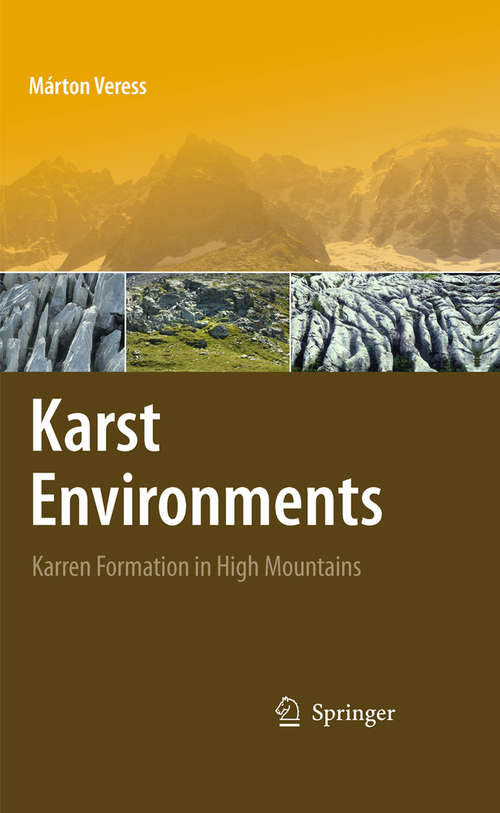 Book cover of Karst Environments