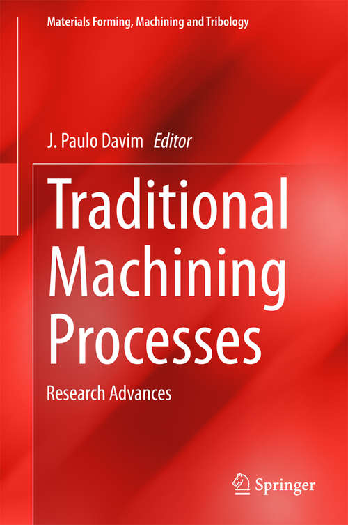 Book cover of Traditional Machining Processes