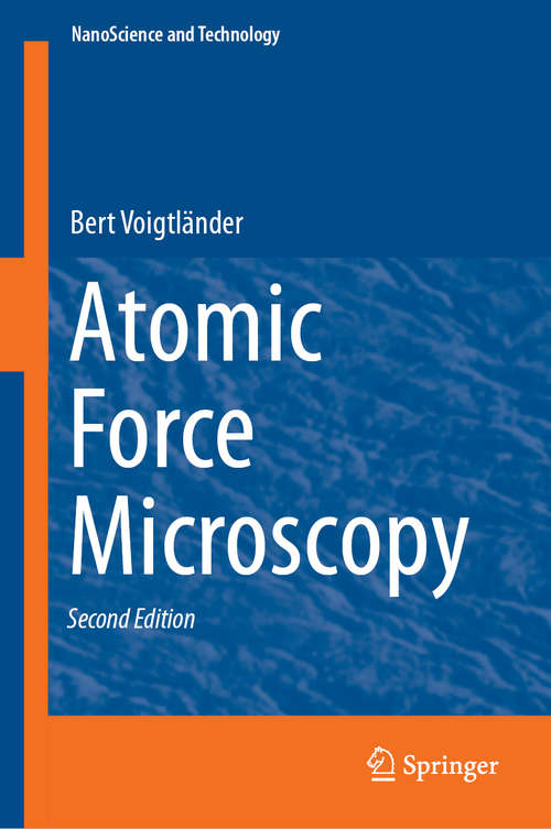 Book cover of Atomic Force Microscopy (2nd ed. 2019) (NanoScience and Technology)