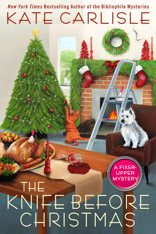 Book cover of The Knife Before Christmas (A Fixer-Upper Mystery #11)