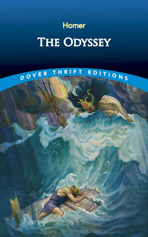 Book cover of The Odyssey: 1 (Dover Thrift Editions Ser.)