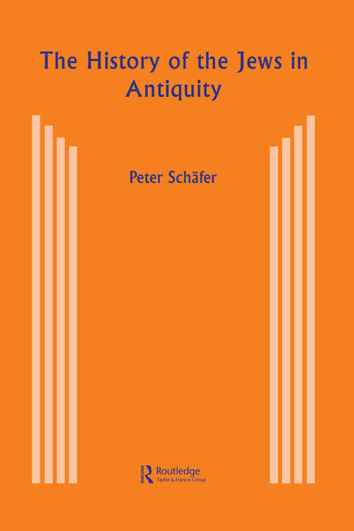 Book cover of The History of the Jews in Antiquity