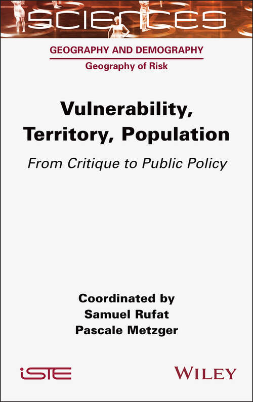 Book cover of Vulnerability, Territory, Population: From Critique to Public Policy