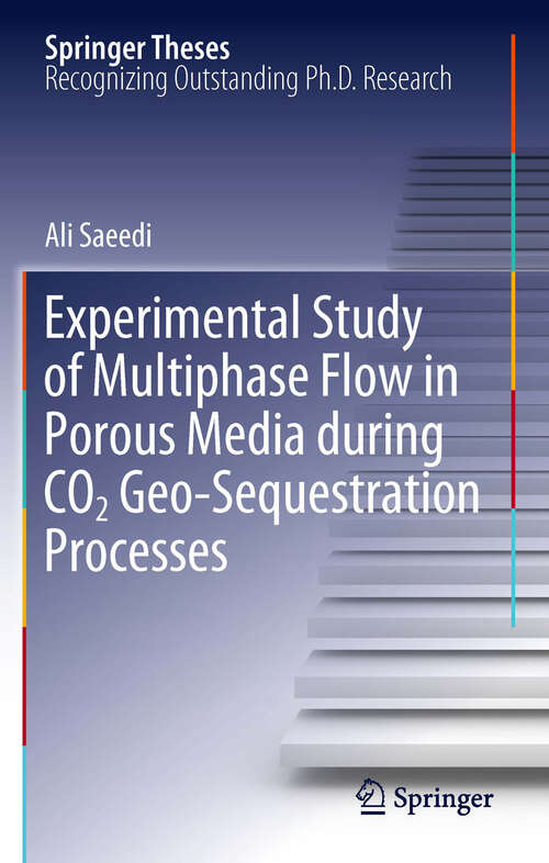 Book cover of Experimental Study of Multiphase Flow in Porous Media during CO2 Geo-Sequestration Processes